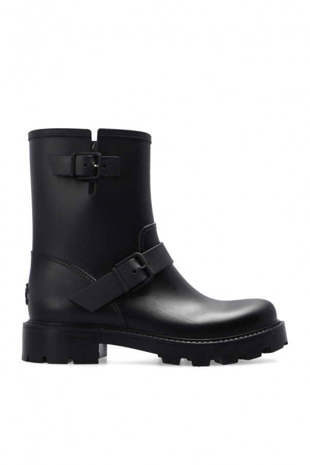 Black 'Yael' rain boots Jimmy Choo - Speed Knit Slip-on Sneakers